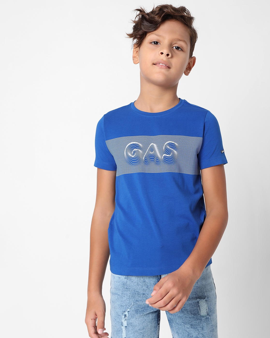 GAS | Boys  Scuba Jr Illusion  T-Shirt