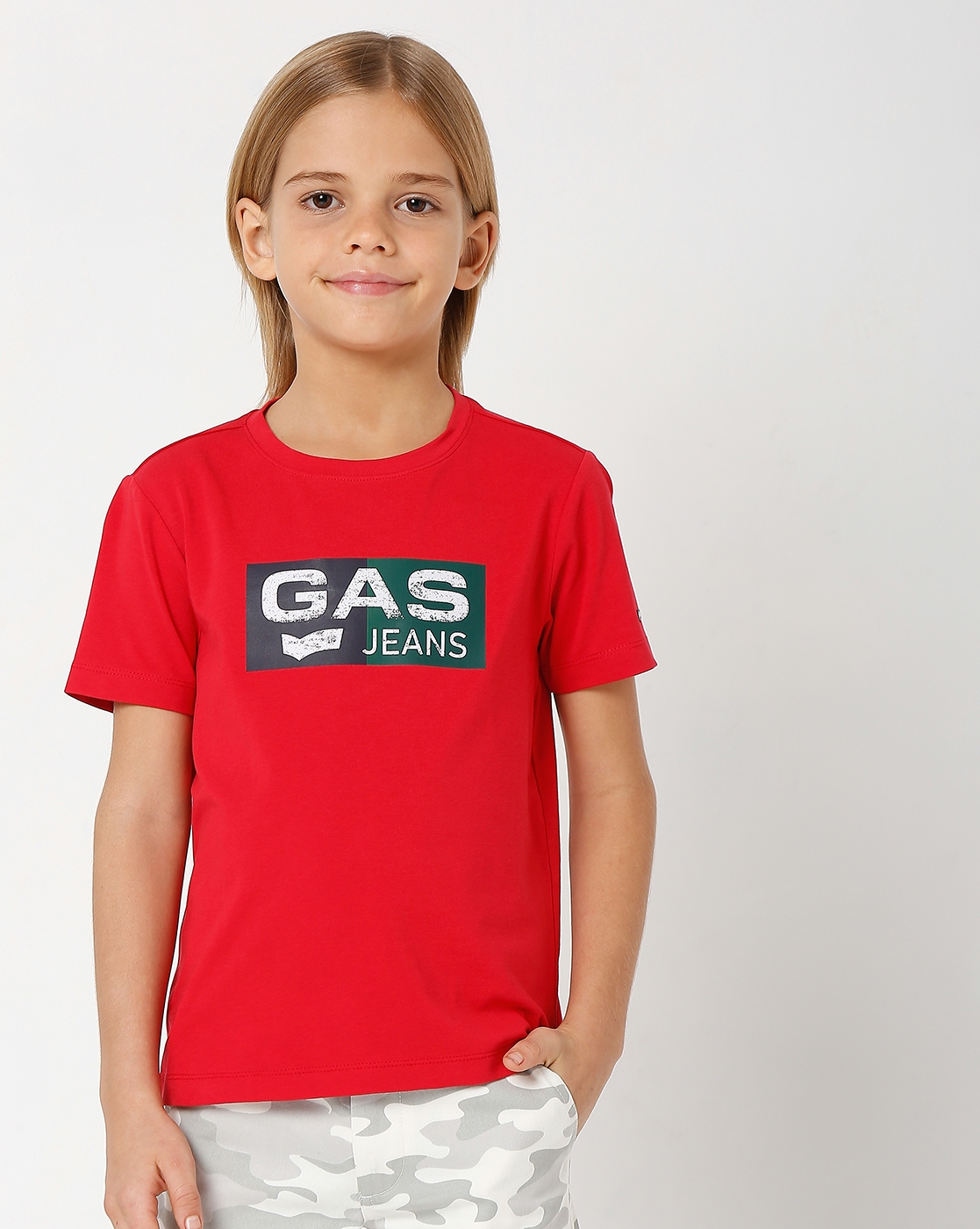 GAS | Boy's Scuba Jr Duo Logo IN T-Shirt