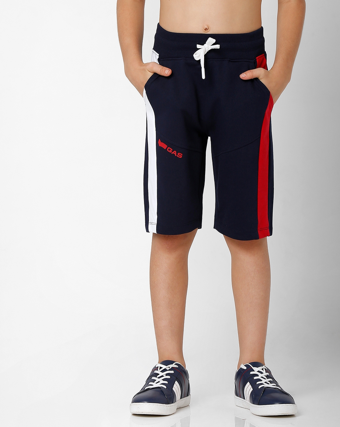 GAS | Boys Donald Jr Dual Stripe IN Shorts