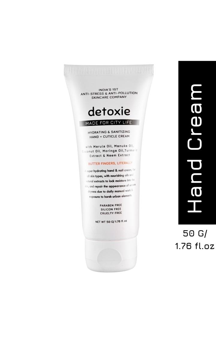 Detoxie | Detoxie - Hydrating & Sanitizing Hand & Cuticle Cream - 50g