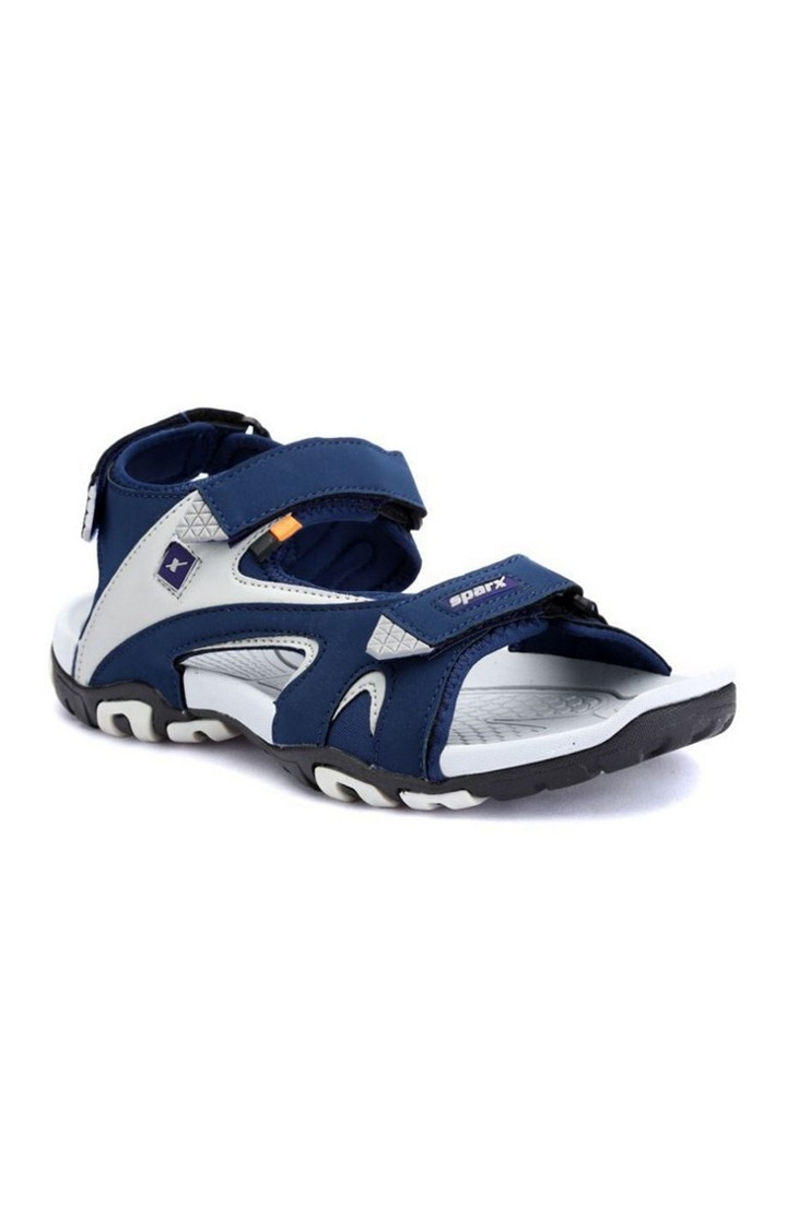 Sparx Men SS-453 Blue Sandals