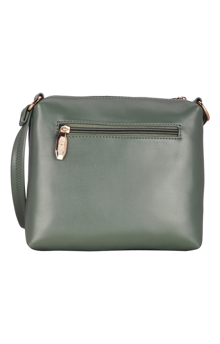 ESBEDA | Green Solid Handbags 2
