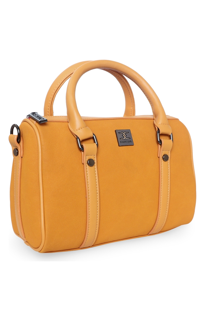 ESBEDA | Mustard Solid Handbags 7