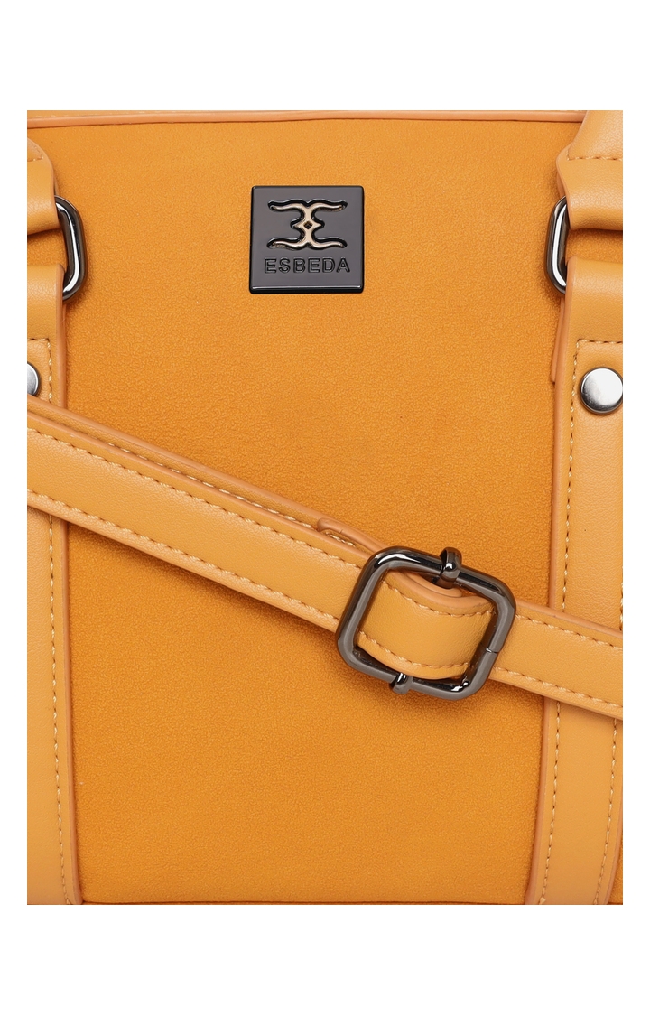 ESBEDA | Mustard Solid Handbags 6