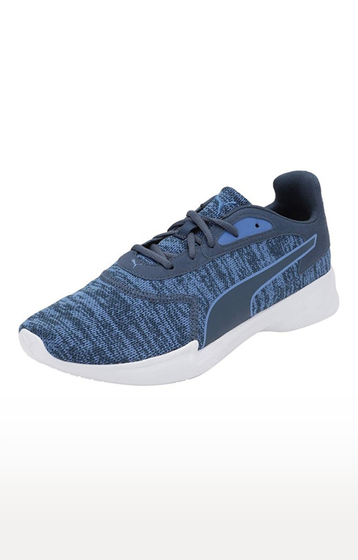 Puma | PUMA Men's Jaro Knit Dark Denim-Palace Blue Running Shoe