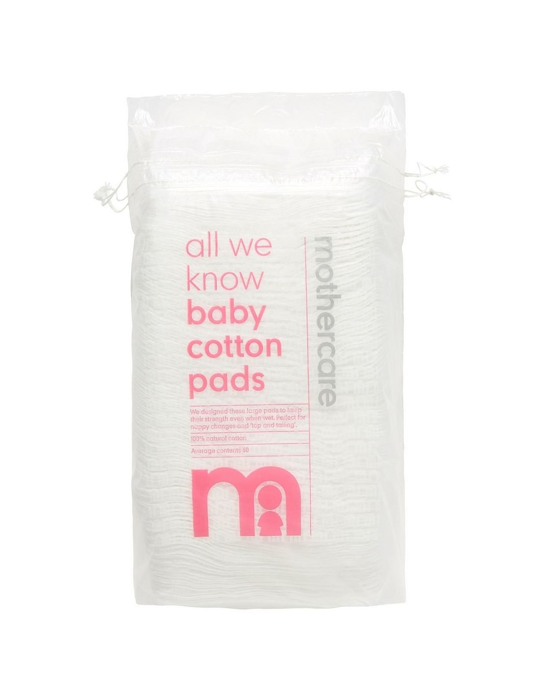 White All We Know Cotton Pads - Set of 60
