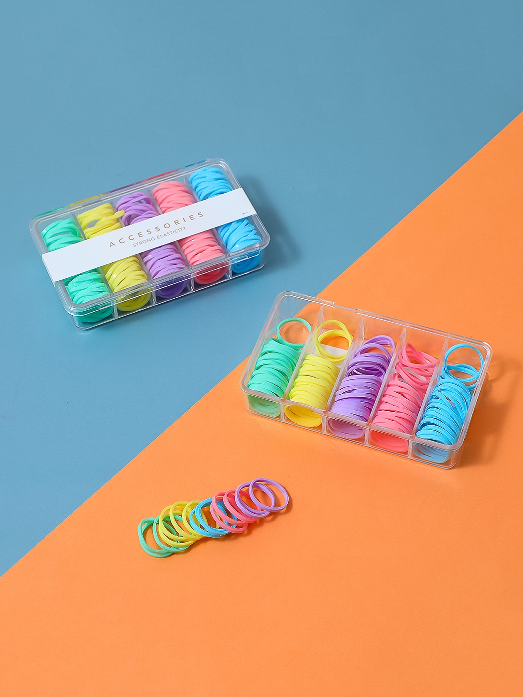 MINISO | Rubber Band(Colorful) (Pack of 2)