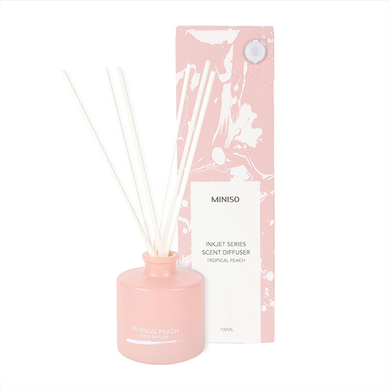 MINISO | Inkjet Series-Scent Diffuser(Tropical Peach,Pink)