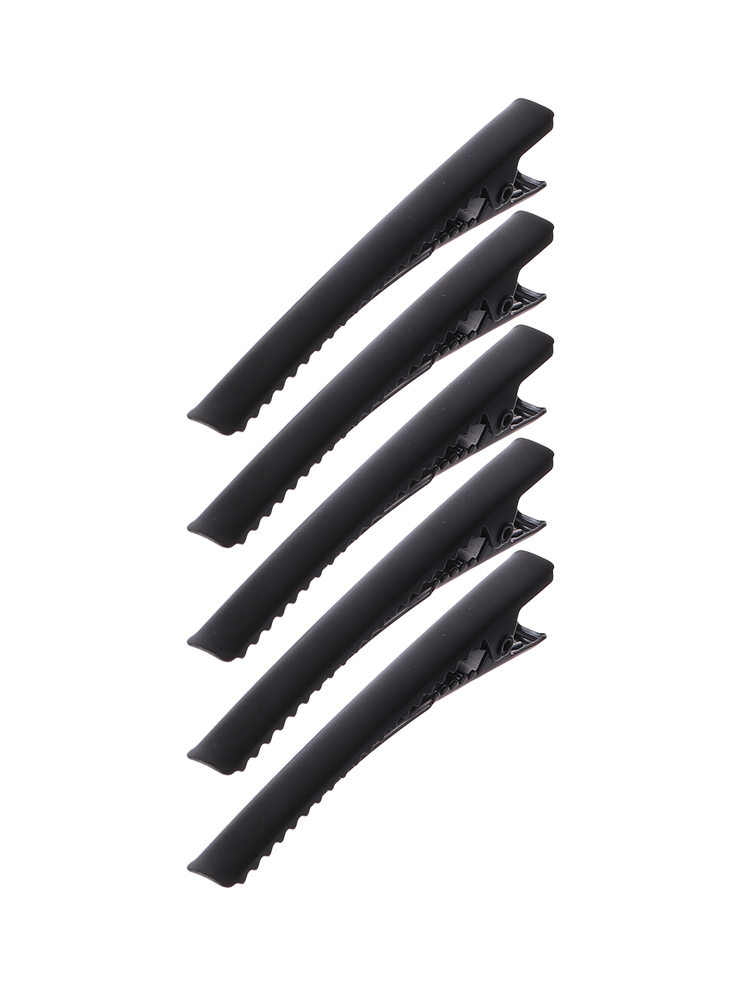 MINISO | 6CM Black Hair Clip 10pcs (Pack Of 2)