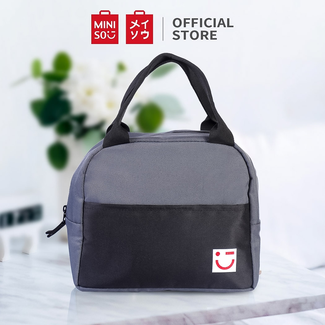 Grey Unisex Lunch Bags