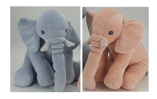 MINISO | Floppy Elephant Plush Toy 60CM(Blue)