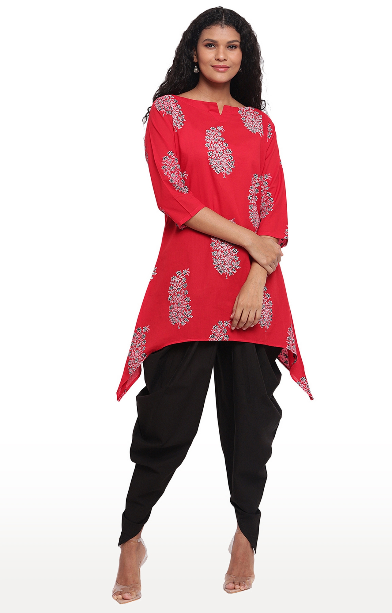 Fabnest | Multi-coloured Printed Ethnic Suit Sets