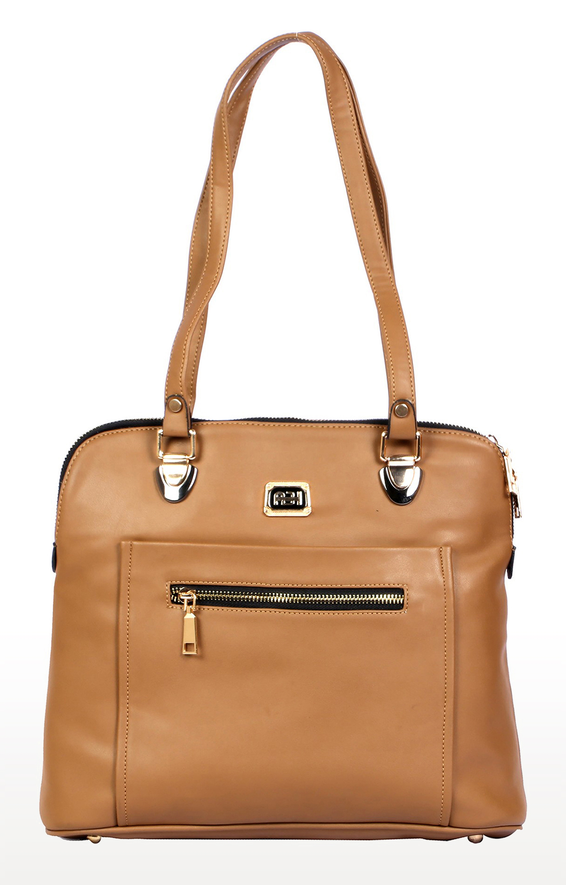 Lely's Big Sized Brown Women's Office Handbag