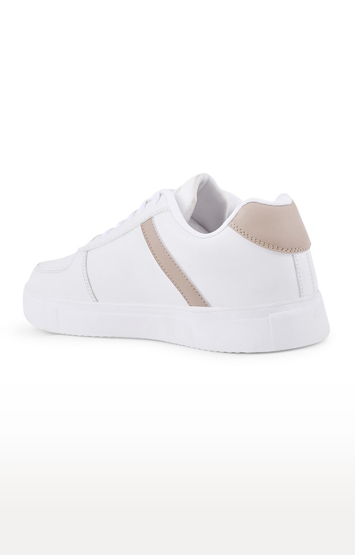 Campus Shoes | Men's White PU Sneakers 1