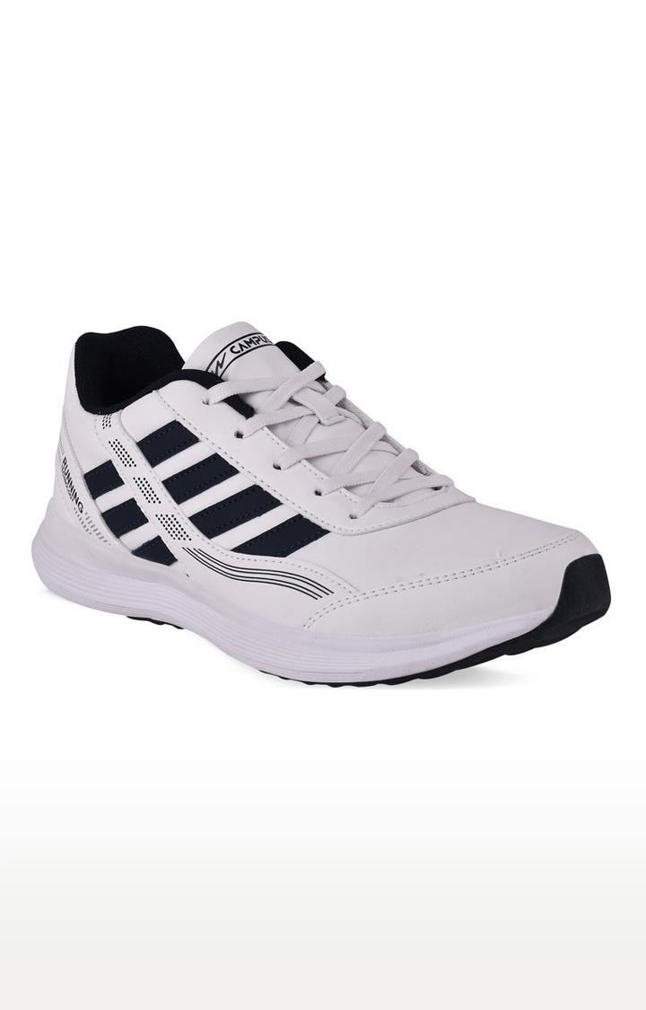Campus Shoes | White Outdoor Running Shoes
