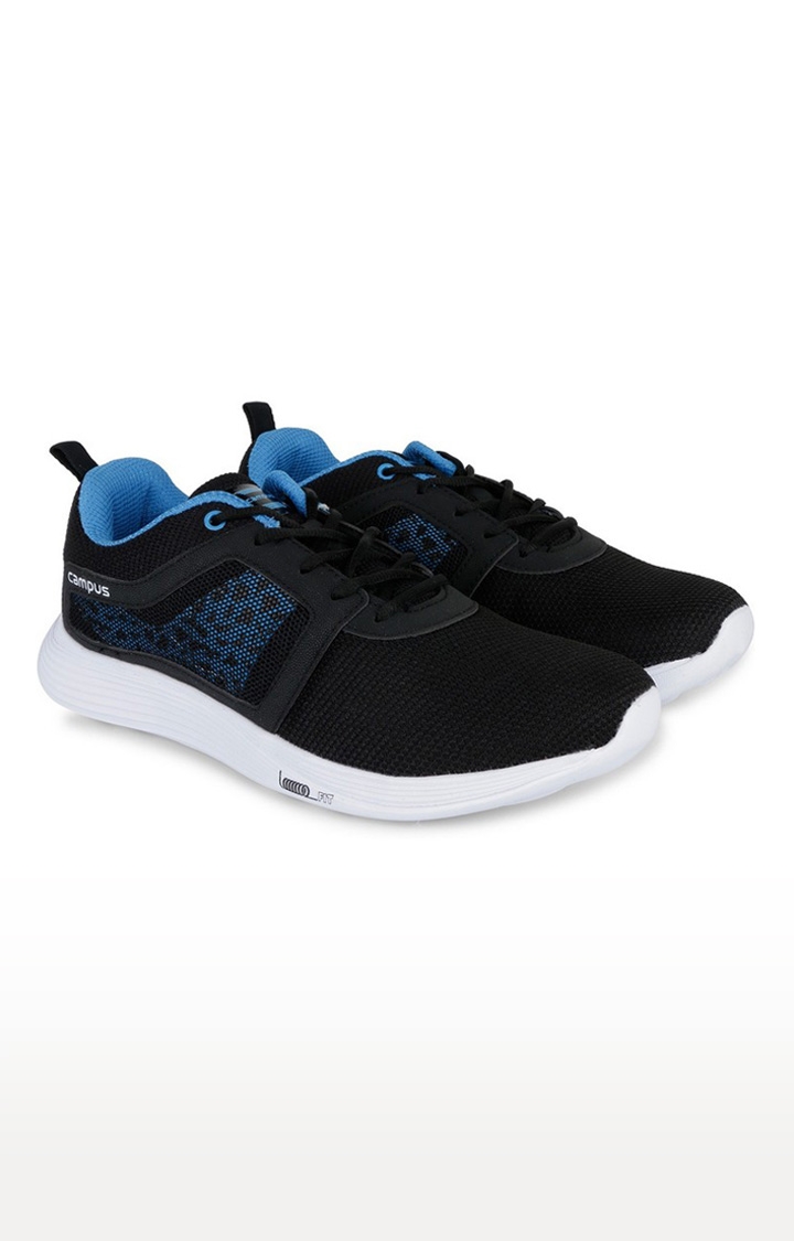 Campus Shoes | Black Indoor Sport Shoe