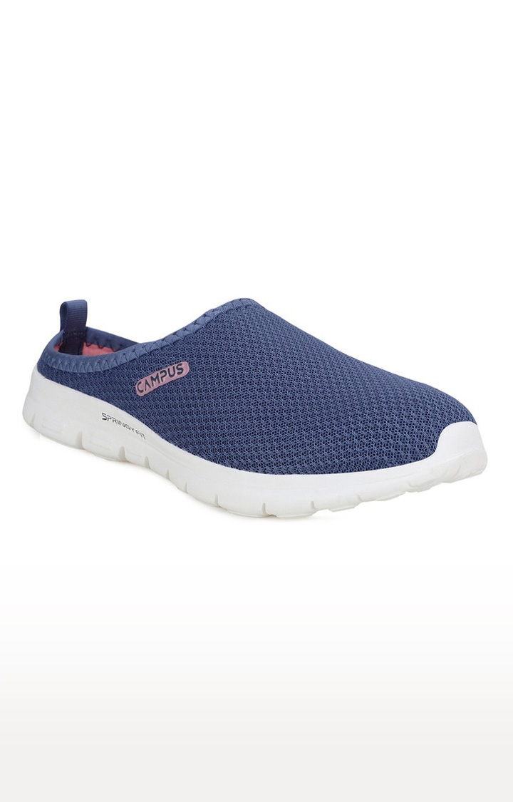 Berry Blue Casual Slip-Ons