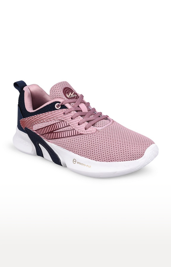 Pink Unisex Mesh Running Shoes