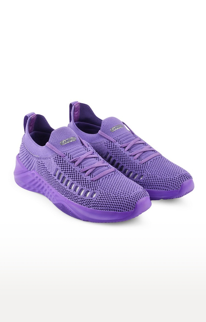Campus Shoes | Women's Purple Mesh Running Shoes