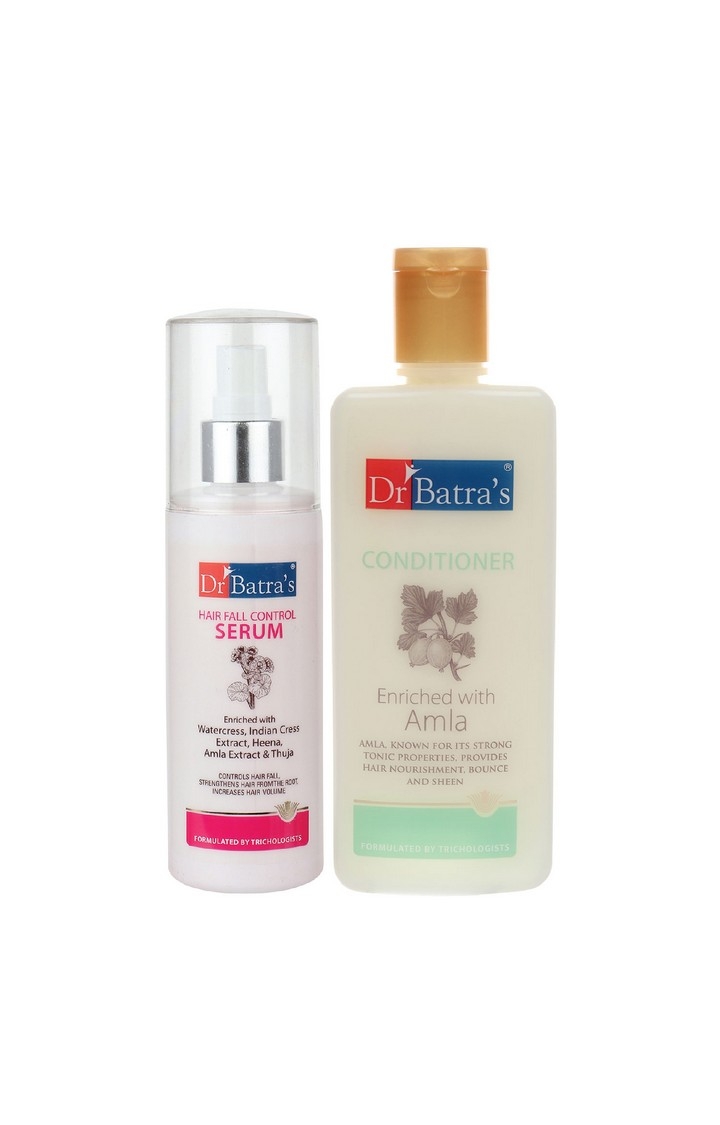 Dr Batra's Hair Fall Control Serum-125 ml and Conditioner - 200 ml
