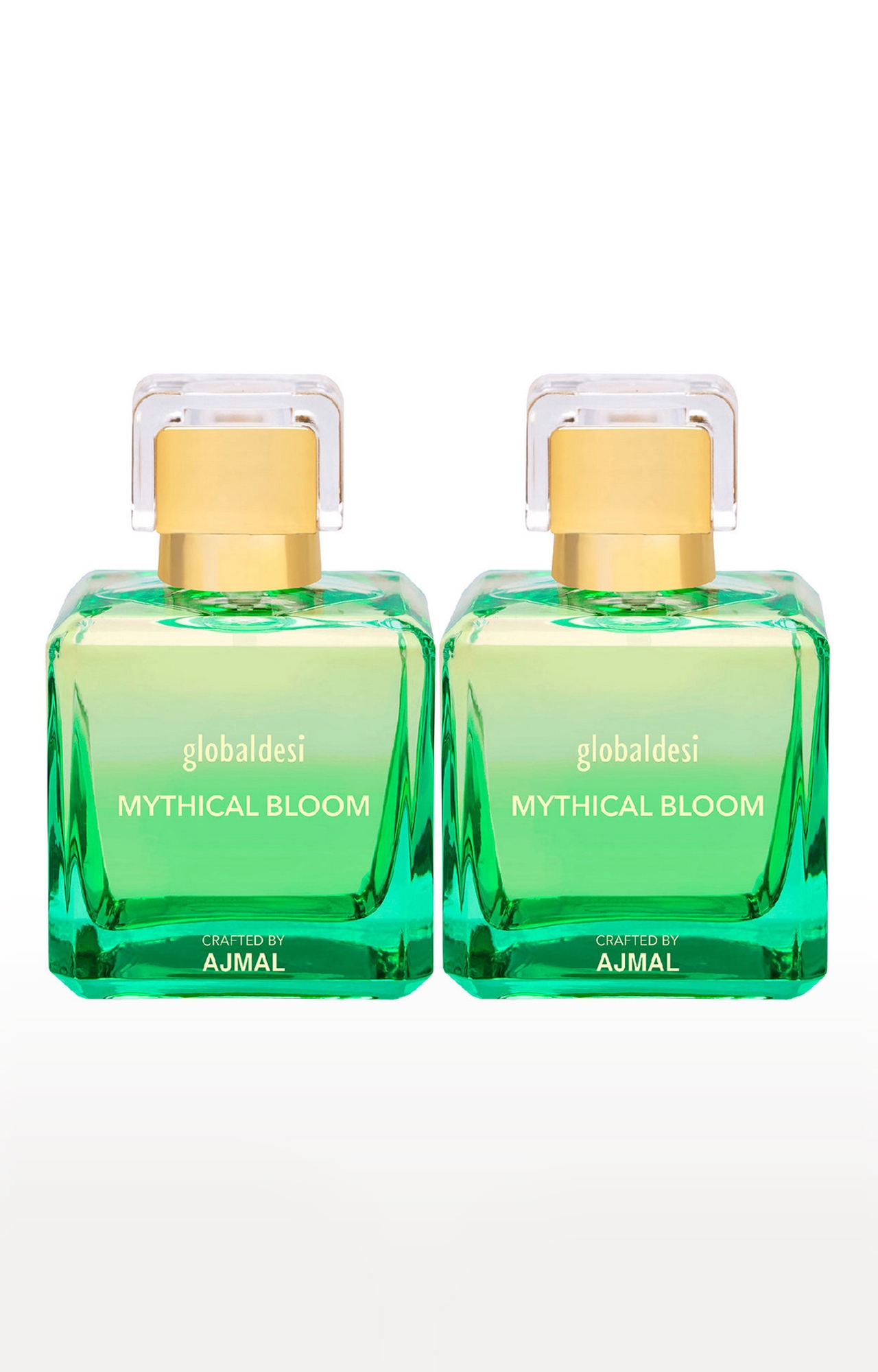 Global Mythical Bloom Pack of 2 Eau De Parfum 50ML for Women Crafted by Ajmal 