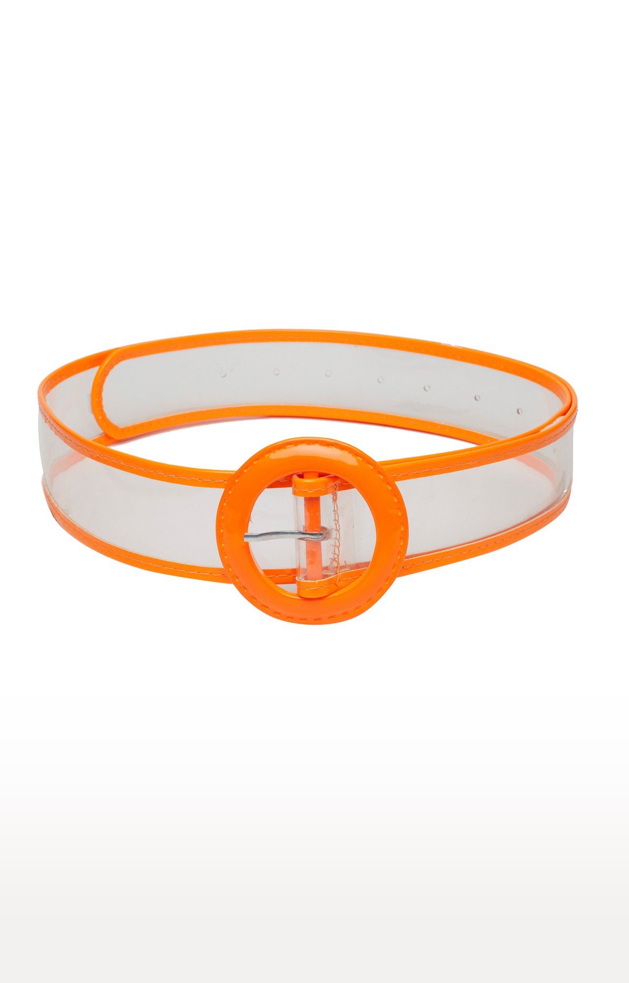 globus | Globus Orange Thick Embellished Belt