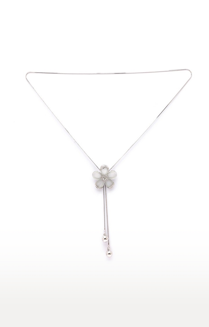 globus | Globus Silver Long Necklace