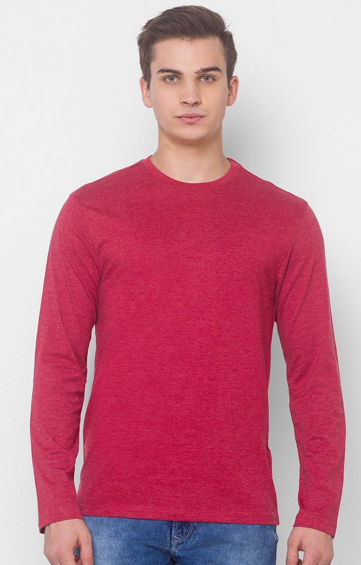 Red Solid T-Shirt