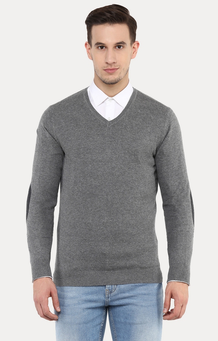 celio | Fever Grey Melange Sweater