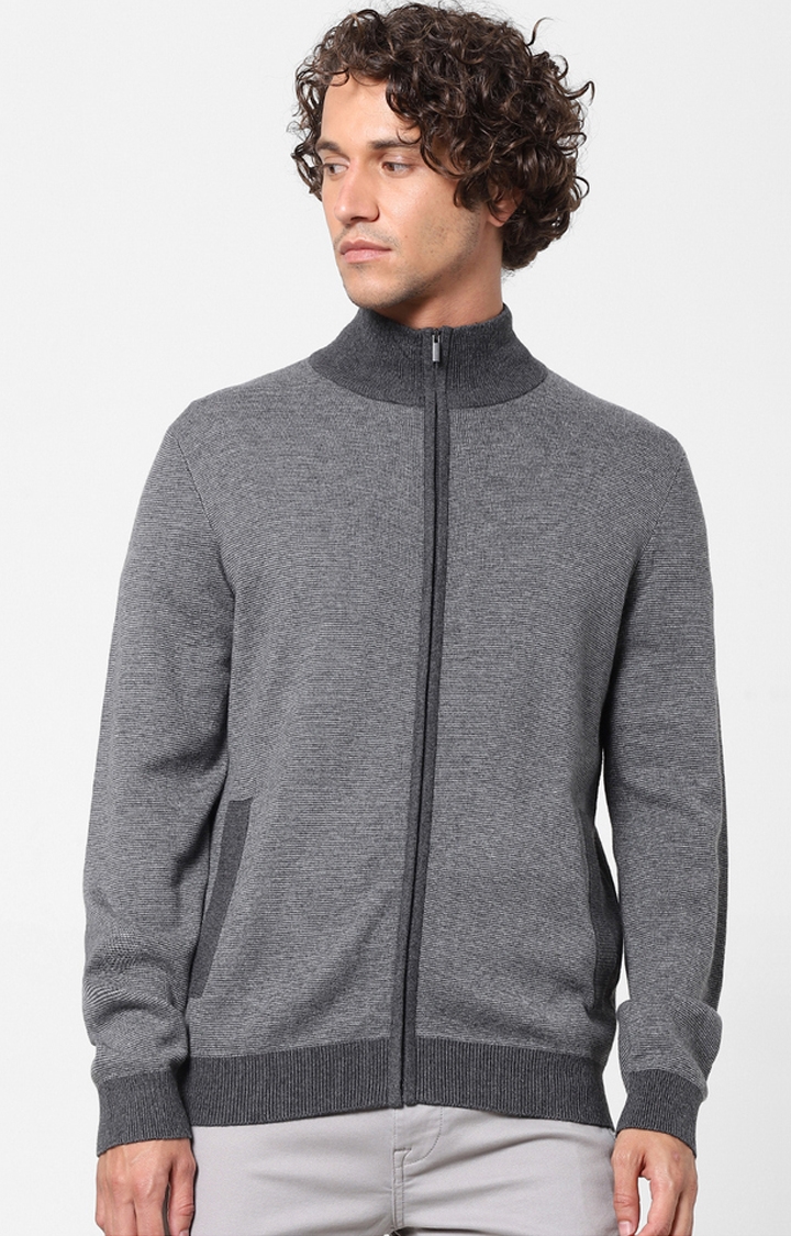 celio | Grey Melange Sweaters