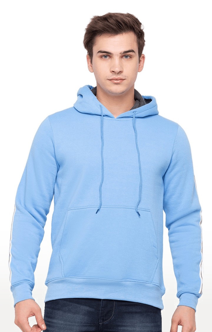 Globus Sky Blue Solid Sweatshirt