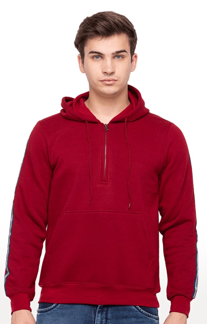 Globus Red Solid Sweatshirt