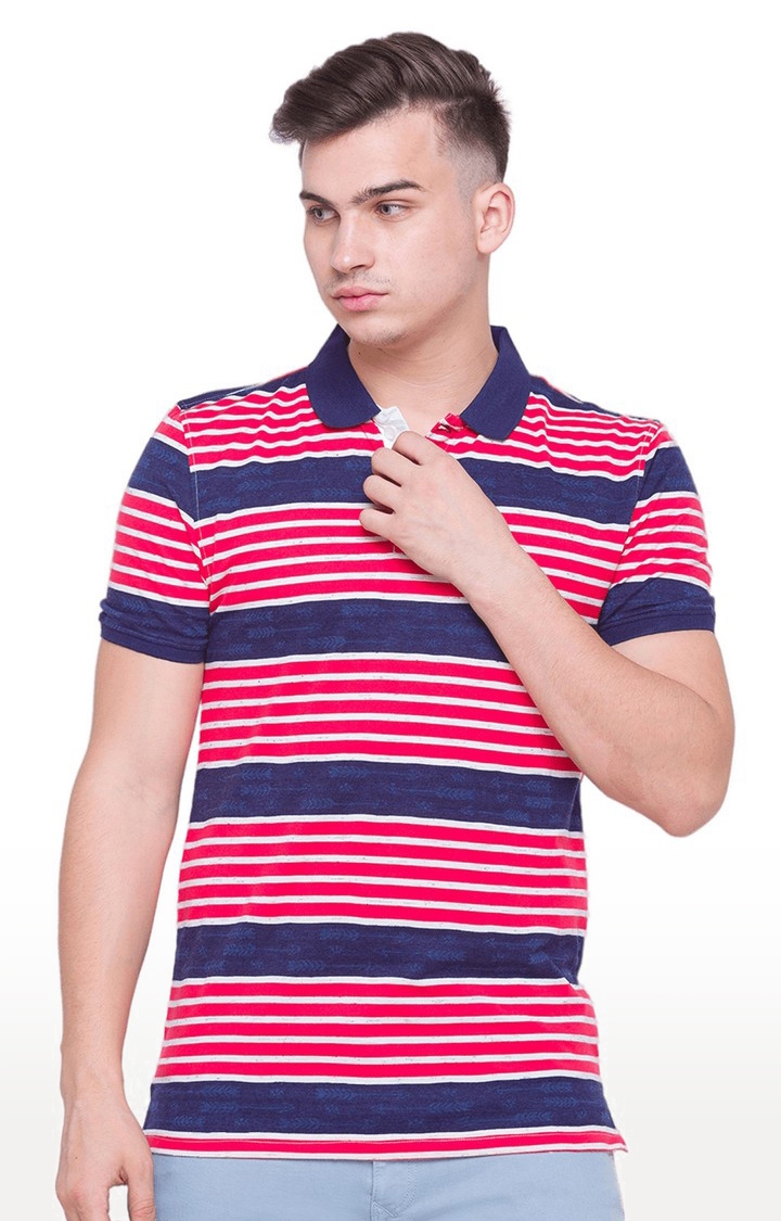 Globus Striped Navy Blue Tshirt