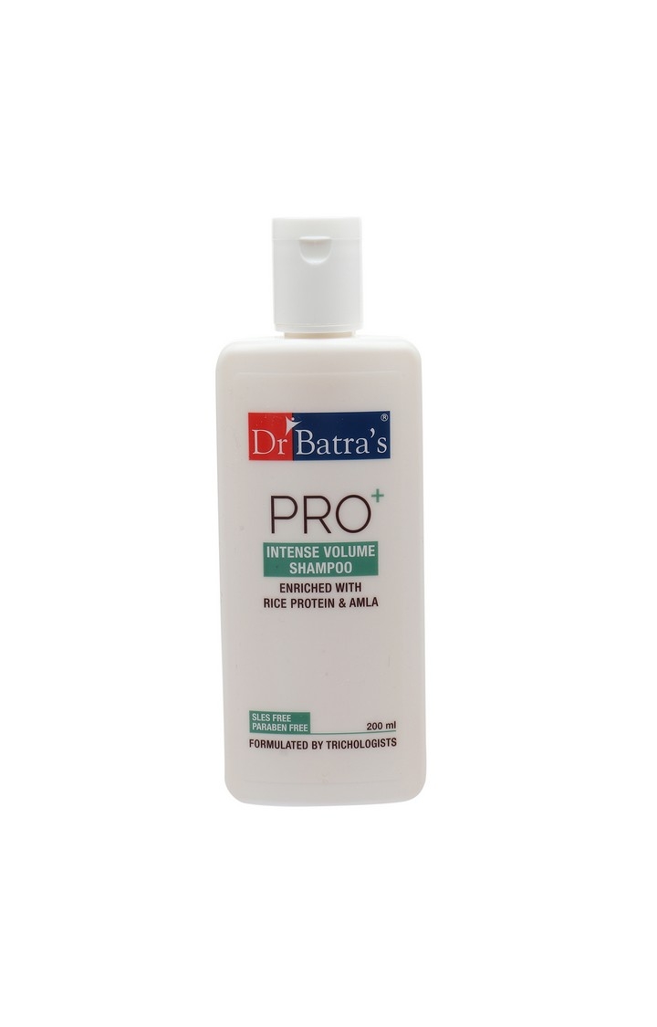 Dr Batra's | Dr Batra's Hair Vitalizing Serum 125 ml, Pro+ Intense Volume Shampoo - 200 ml and Hair Oil - 200 ml