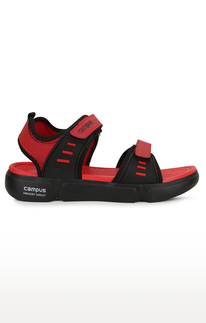 SD-024 Red and Black Sandals