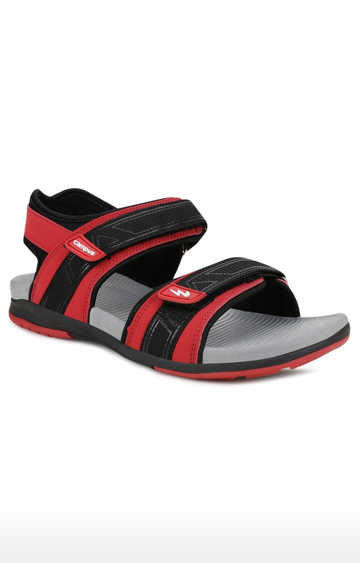 Campus Shoes | Red And Blackfloaters