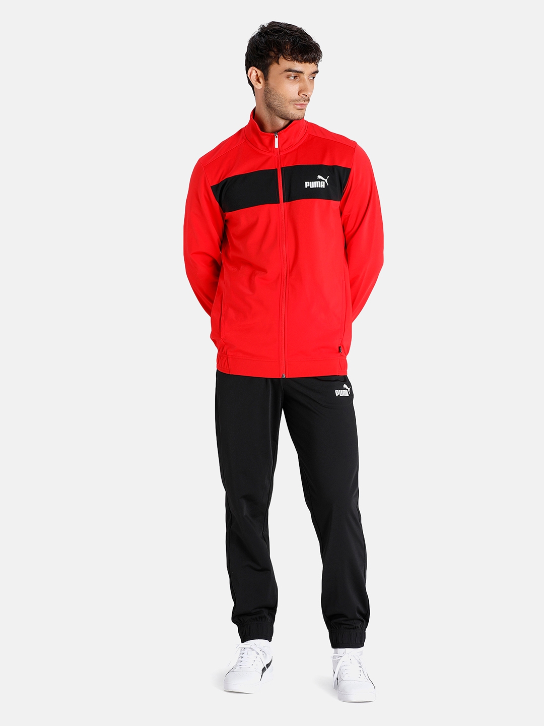 PUMA | PUMA POLY SUIT CL HIGH RISK RED LIFESTYLE TrackSuit