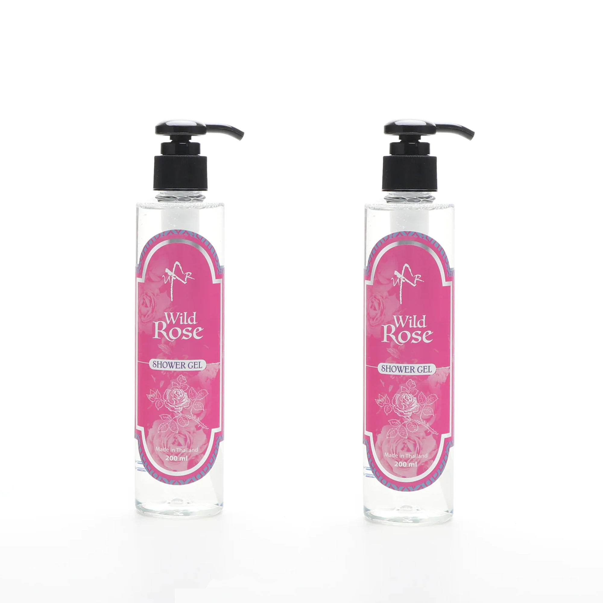 UXR Bath & Body Wild Rose Shower Gel 200ML ( Pack of 2 )