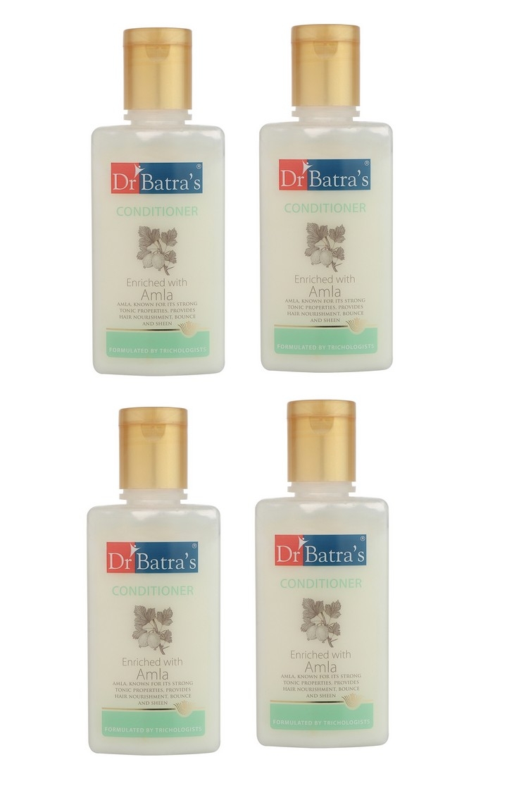 Dr Batra's | Dr Batra's Conditioner Enriched With Amla - 100 ml (Pack of 4)