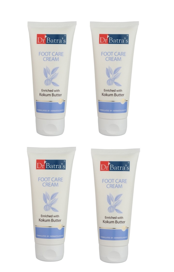 Dr Batra's | Dr Batra's Foot Care Cream Enriched With Kokum Butter - 100 gm (Pack of 4)