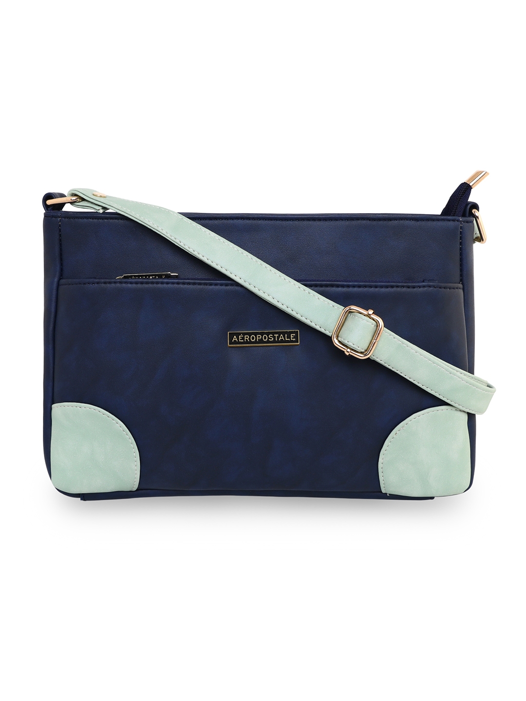 Aeropostale | Aeropostale Women's Crossbody Handbag Orlon Stylish Soft Dry Milk Rexine Material Blue
