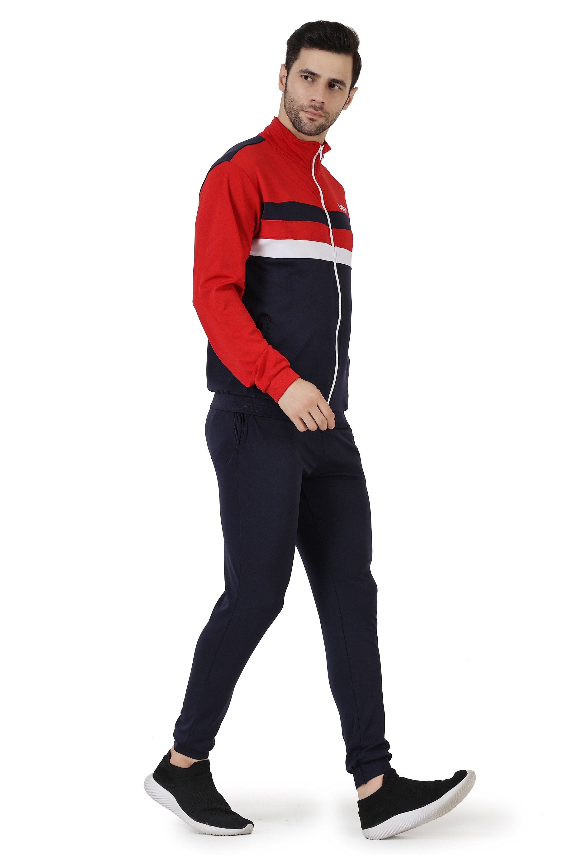 LACE IT | Mens Stylish Ultra Strechable Lycra Sports Track Suit