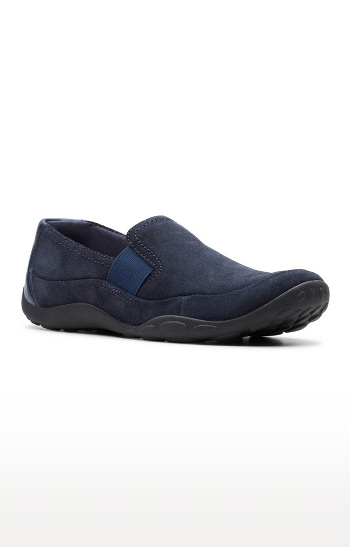 Blue Casual Slip-on Shoes for Women's