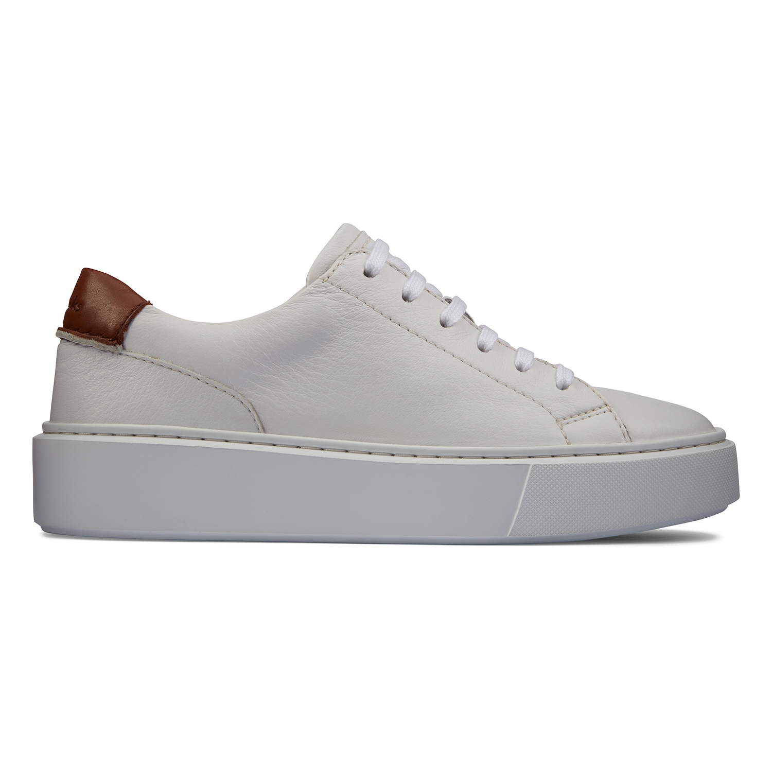 Clarks | Hero Lite Lace White Leather