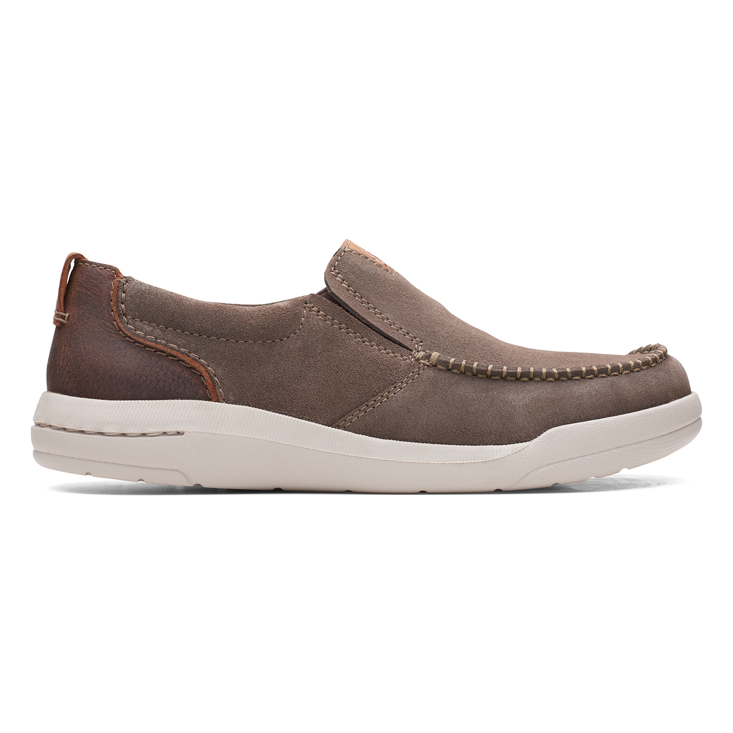 Clarks | Driftway Step Taupe Suede