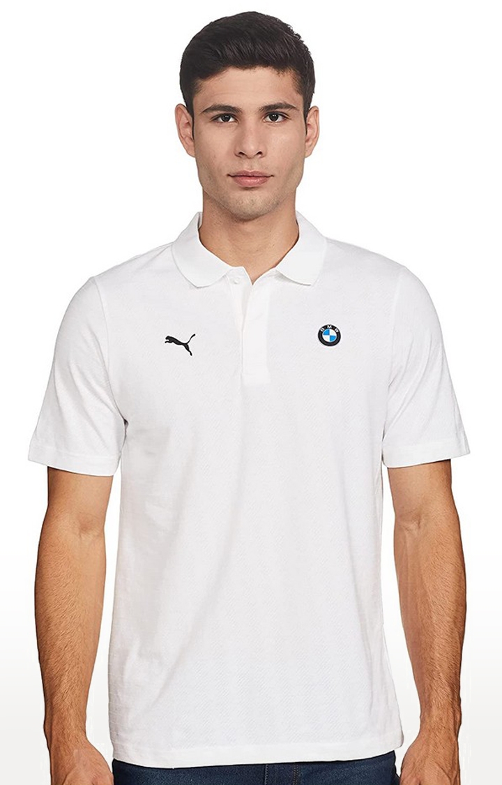 Puma | PUMA Men's' Solid Regular T-Shirt (53103902 White M)