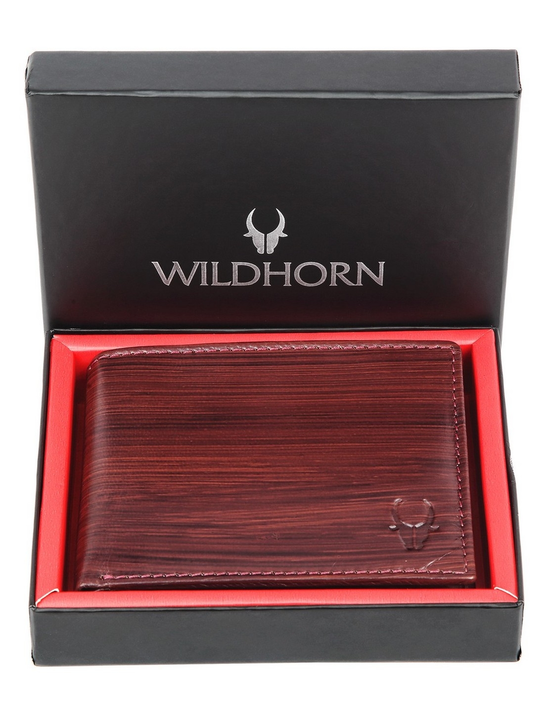 WildHorn | WildHorn Top Grain Leather Brown Wallet for Men