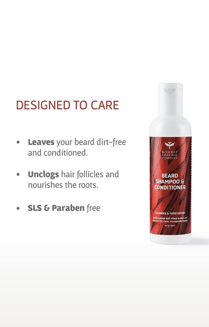 Beard Wood-Scented Shampoo & Conditioner