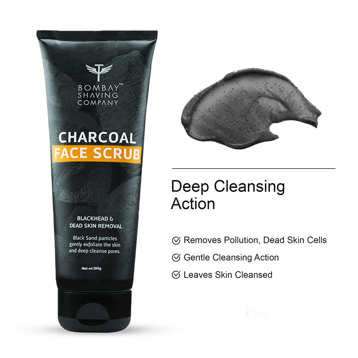 Bombay Shaving Company | Charcoal Face Scrub