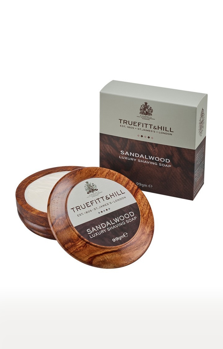 Truefitt & Hill | Sandalwood Luxury Shaving Soap In Wooden Bowl